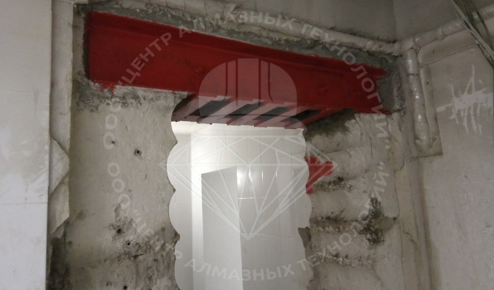 Формирование и усиление проёма Формирование и усиление проёма